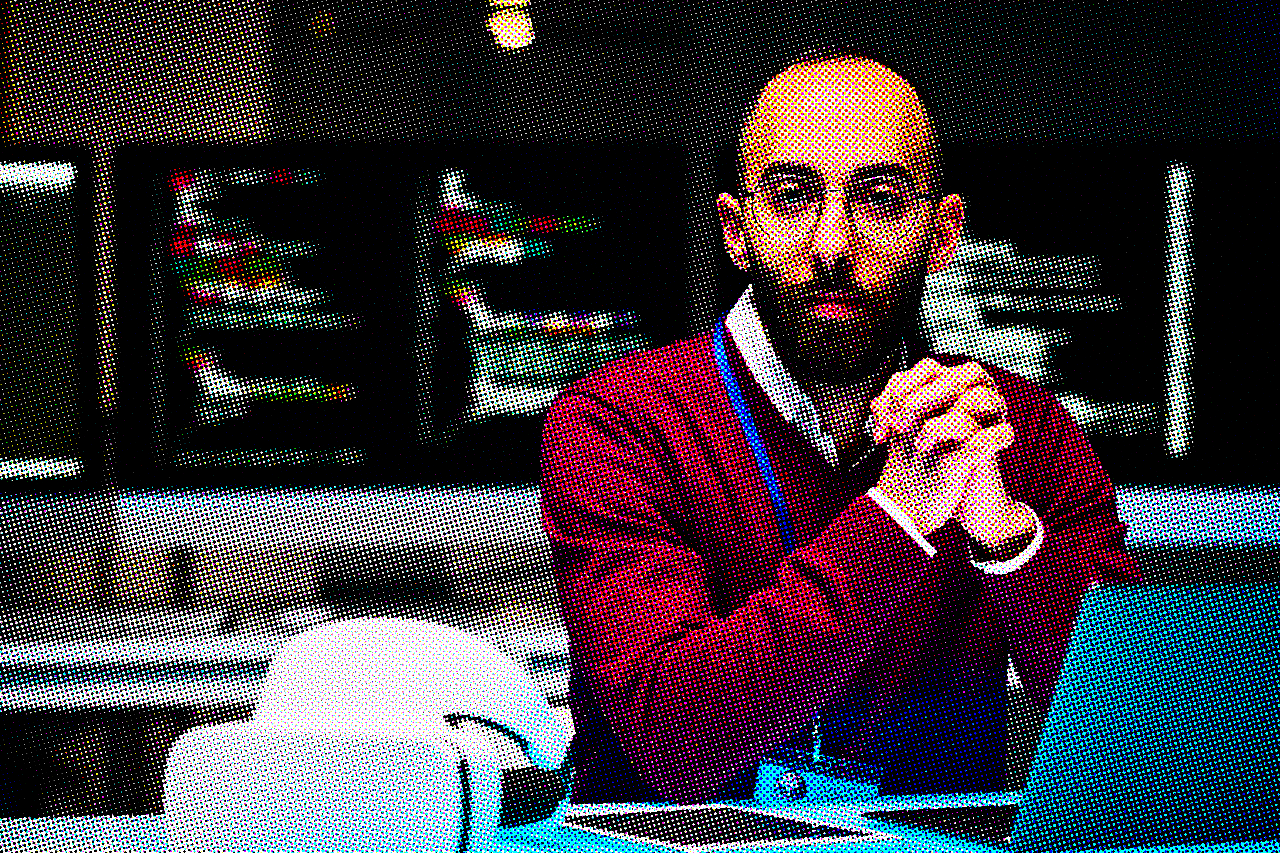 A Developer using a computer to track their SEO Progress