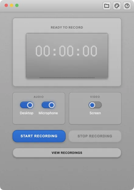 The Walkman theme, brushed metal with blue controls